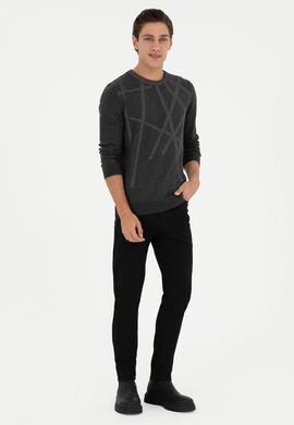 Erkek Siyah Jean Pantolon - 50259239045
