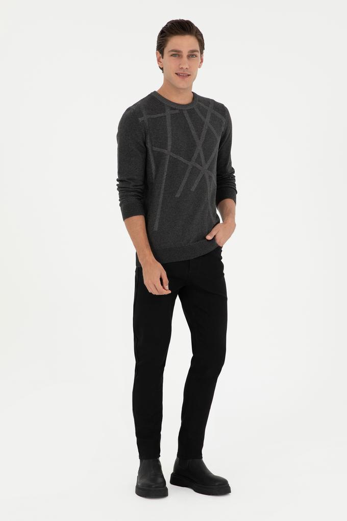 Erkek Siyah Jean Pantolon