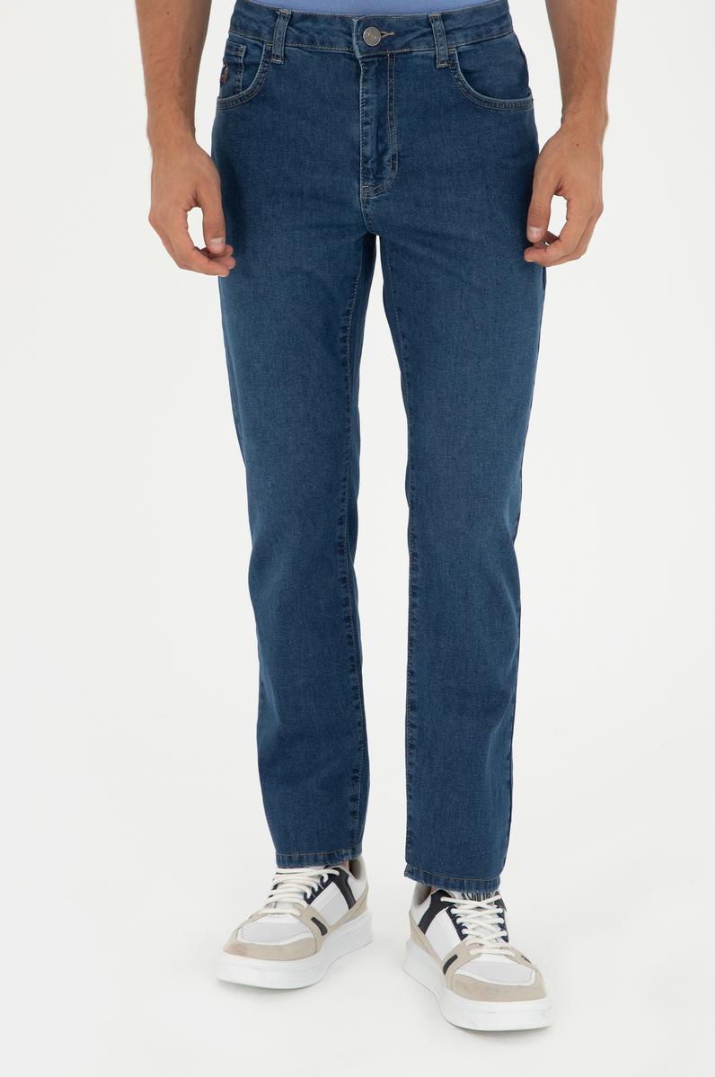 Erkek Mavi Jean Pantolon