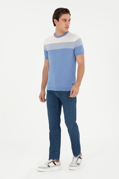 Erkek Mavi Jean Pantolon