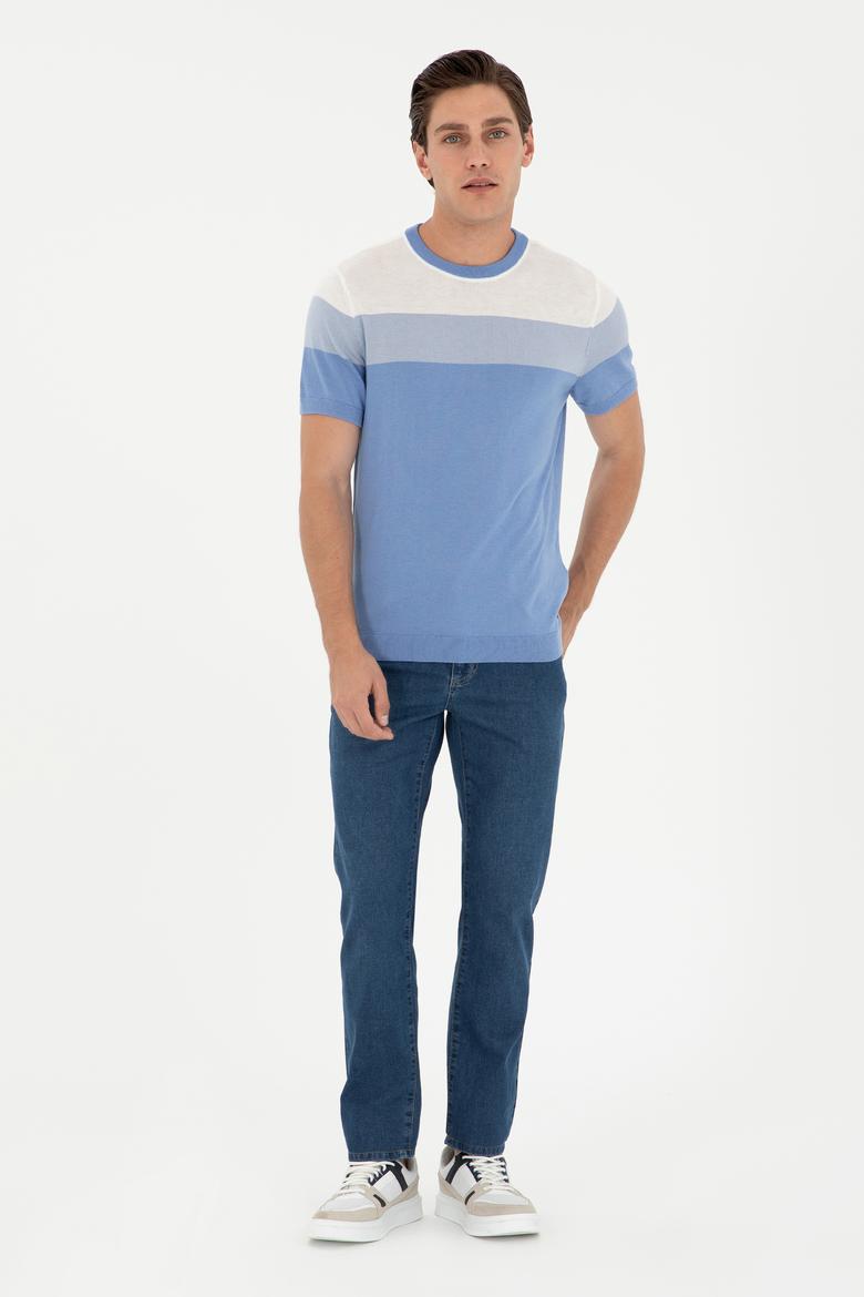 Erkek Mavi Jean Pantolon