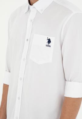 Erkek Beyaz Uzun Kollu Gömlek - 50291237006