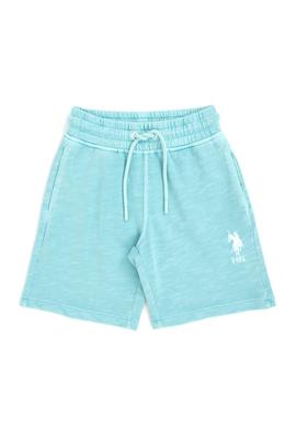 Erkek Çocuk Mint Örme Şort - 50279593020