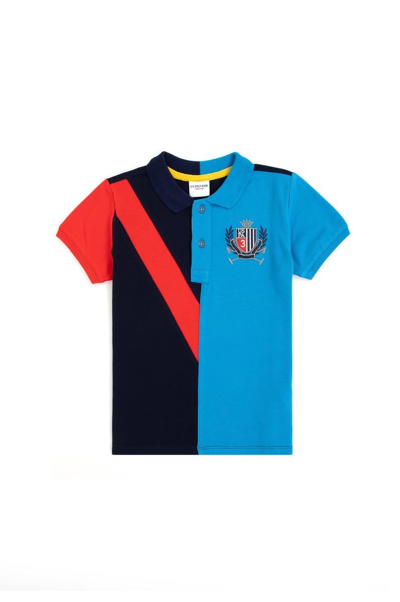 Erkek Çocuk Lacivert Polo Yaka Tişört