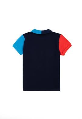 Erkek Çocuk Lacivert Polo Yaka Tişört - 50281558005