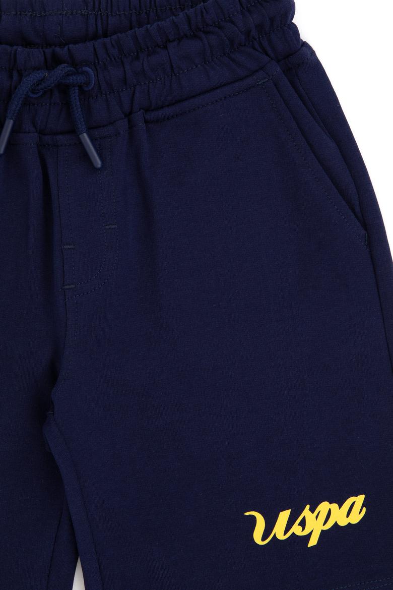 Erkek Çocuk Lacivert Örme Şort - 50286710017