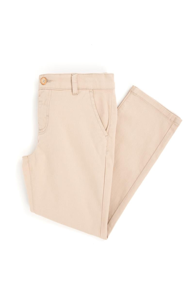 Erkek Çocuk Taş Kanvas Pantolon