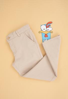 Erkek Çocuk Taş Kanvas Pantolon - 50283960033