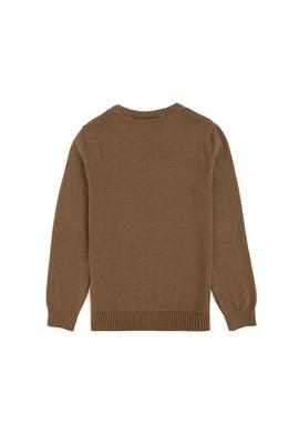 Erkek Çocuk Haki Bisiklet Yaka Kazak - 50293025005