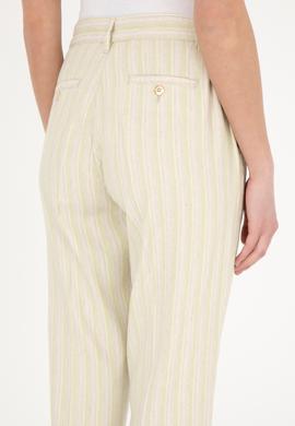 Kadın Fıstık Yeşili Kanvas Pantolon - 50281789017