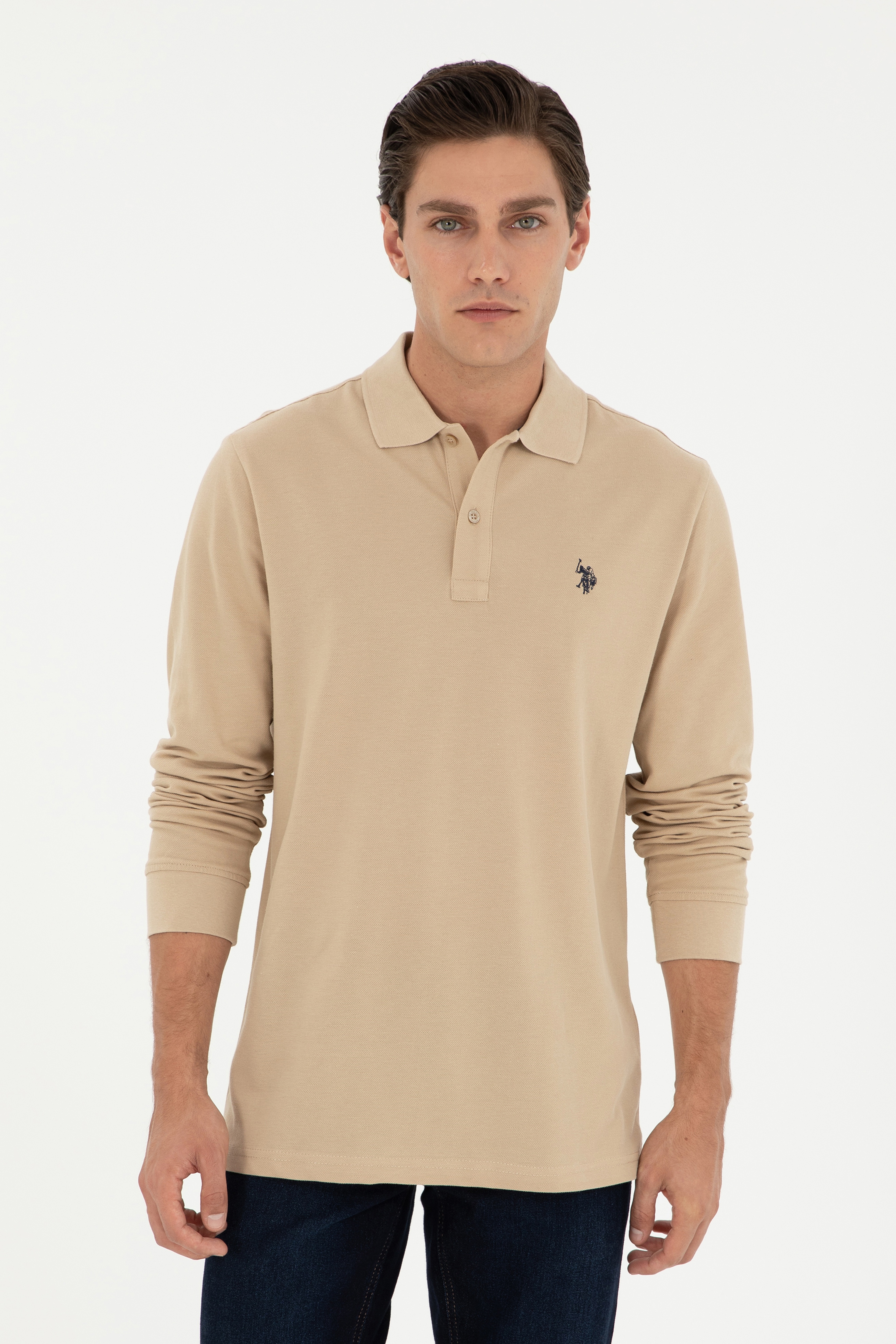 Erkek Kum Basic Sweatshirt