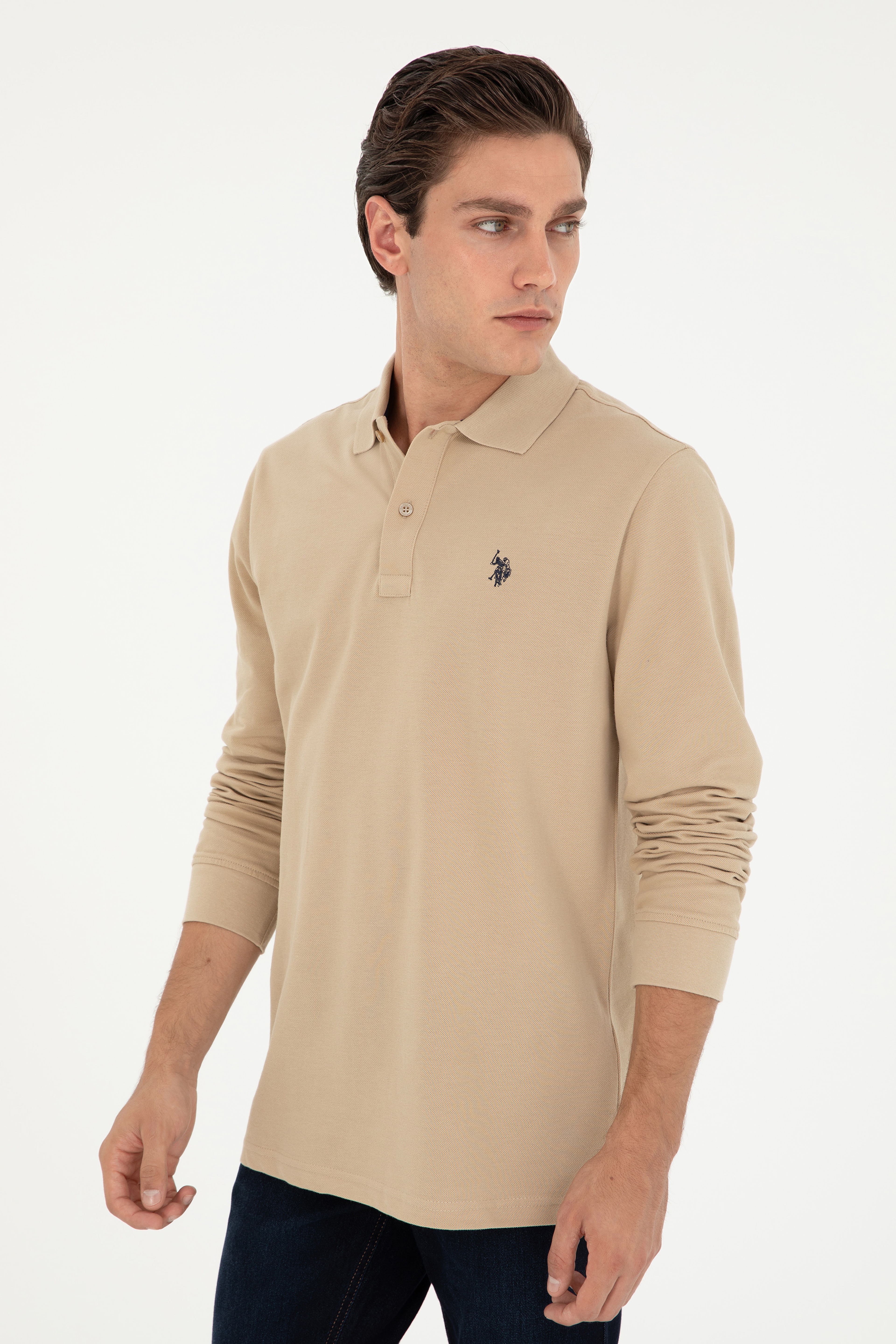 Erkek Kum Basic Sweatshirt
