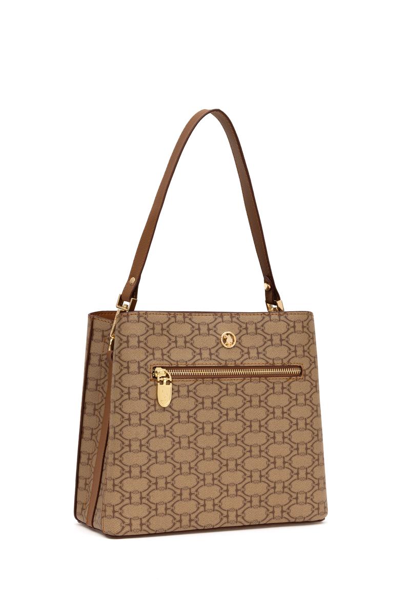 Kadın Koyu Bej Kol Çantası