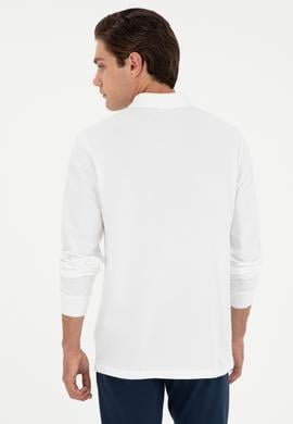 Erkek Beyaz Basic Sweatshirt - 50289051008