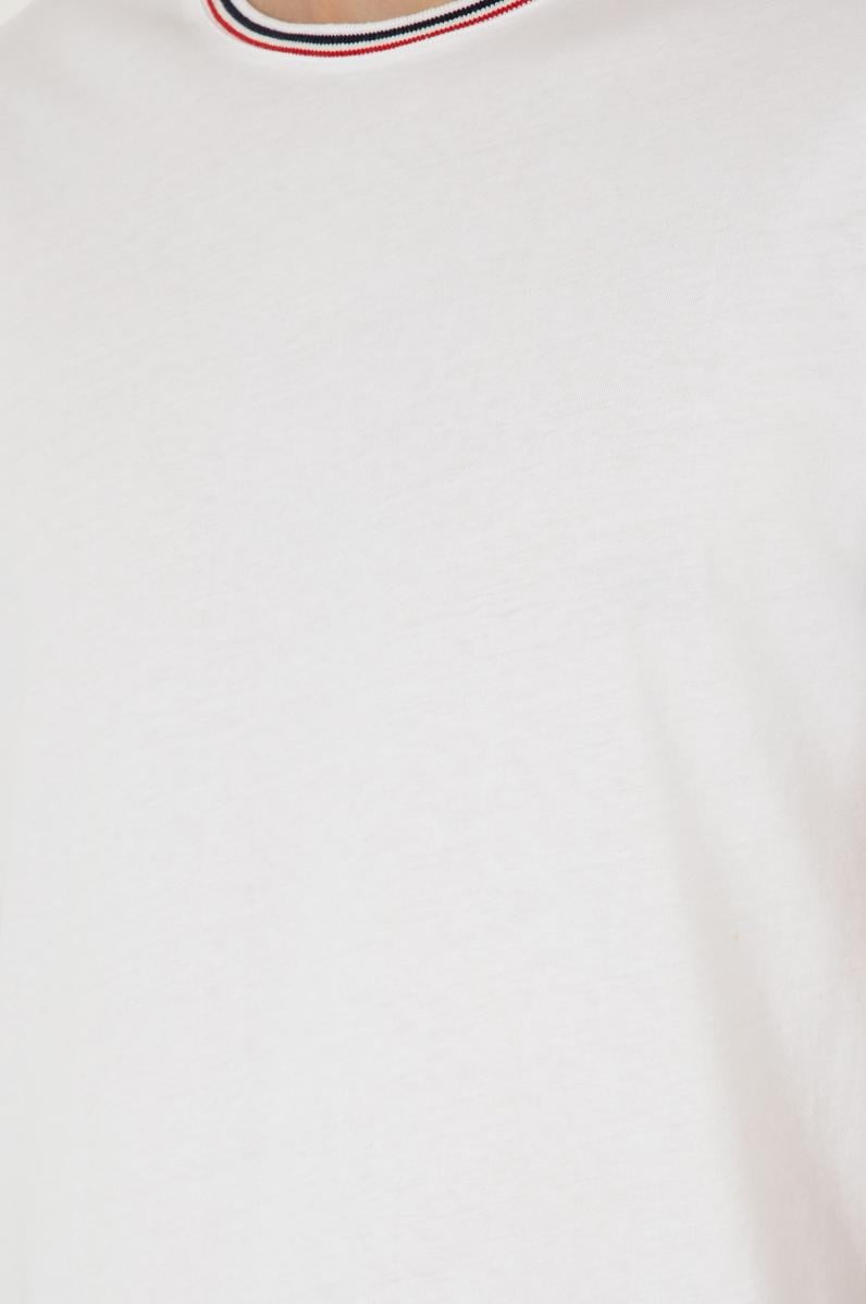 Erkek Regular Fit Bisiklet Yaka Beyaz Tişört