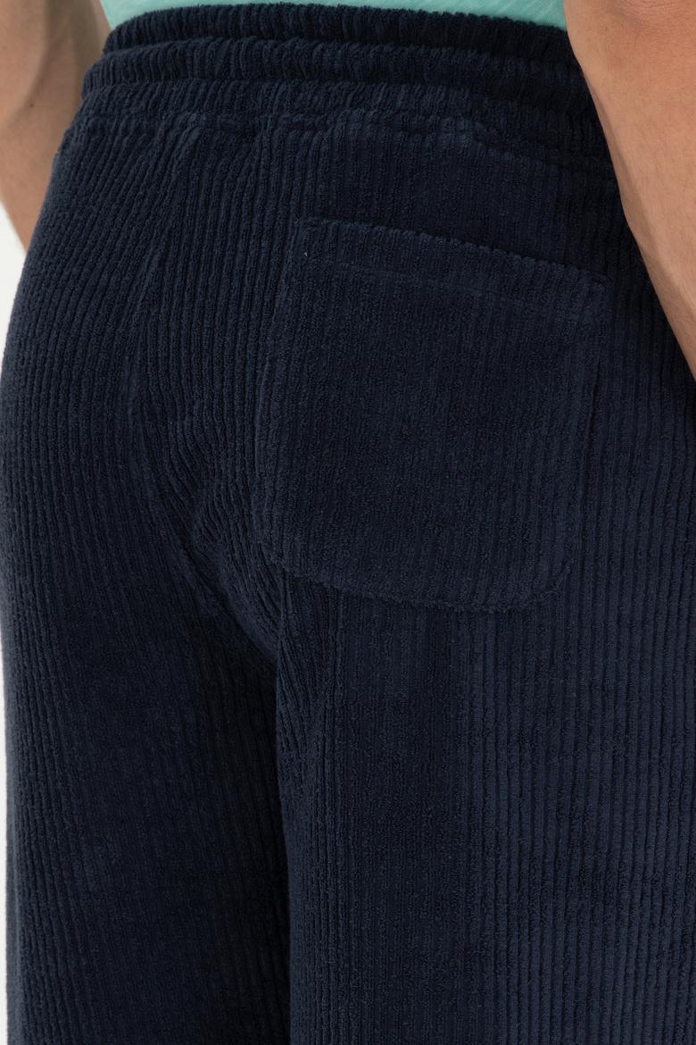 Erkek Lacivert Örme Şort - 50282010027