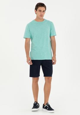 Erkek Lacivert Örme Şort - 50282010027