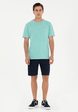 Erkek Lacivert Örme Şort - 50282010027