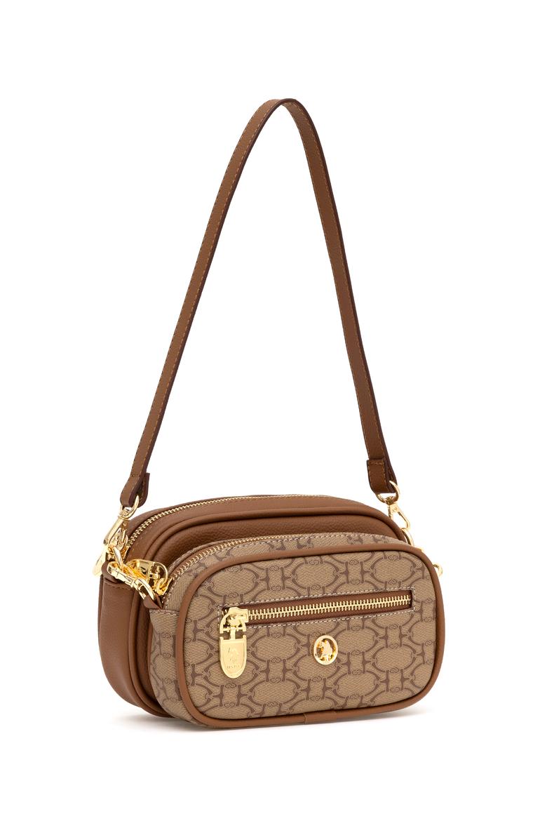 Kadın Koyu Bej Çapraz Çanta - 50294501004