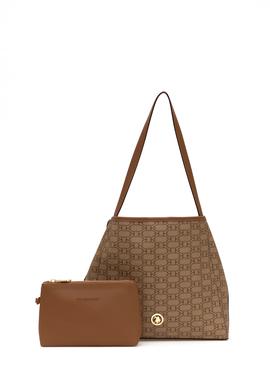 Kadın Koyu Bej Omuz Çantası - 50294500004