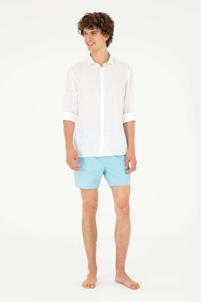 Erkek Mint Deniz Şortu