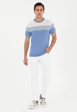 Erkek Beyaz Jean Pantolon - 50281113032