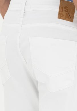 Erkek Beyaz Jean Pantolon - 50281113032