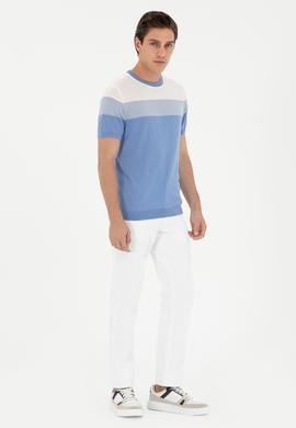 Erkek Beyaz Jean Pantolon - 50281113032