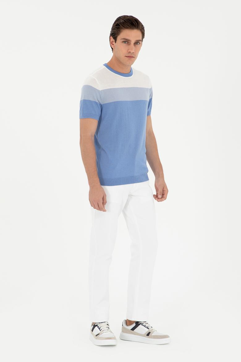 Erkek Beyaz Jean Pantolon - 50281113032