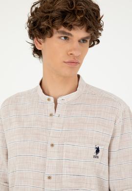 Erkek Taş Uzun Kollu Gömlek - 50288663021