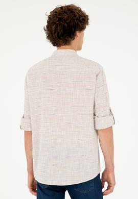 Erkek Taş Uzun Kollu Gömlek - 50288663021