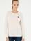 Kadın Krem Basic Triko Hırka