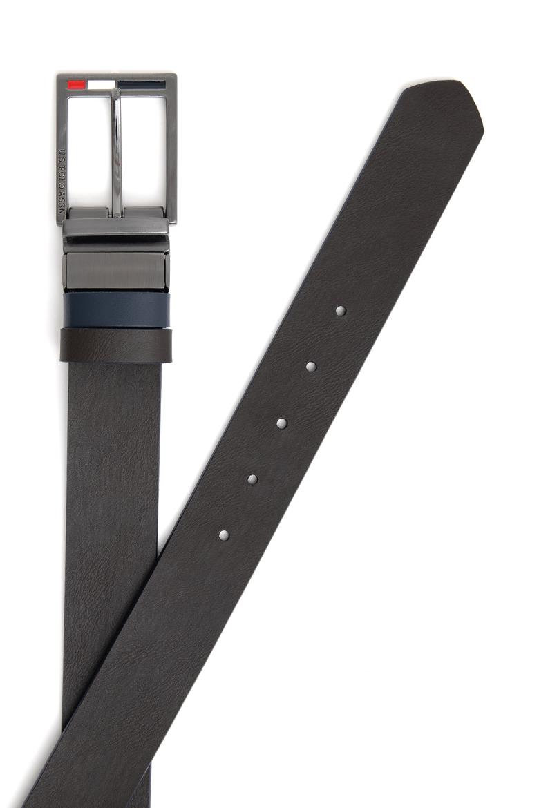 Erkek Çift Taraflı Lacivert Kemer - 50294699010