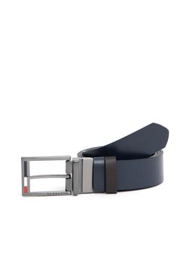 Erkek Çift Taraflı Lacivert Kemer - 50294699010