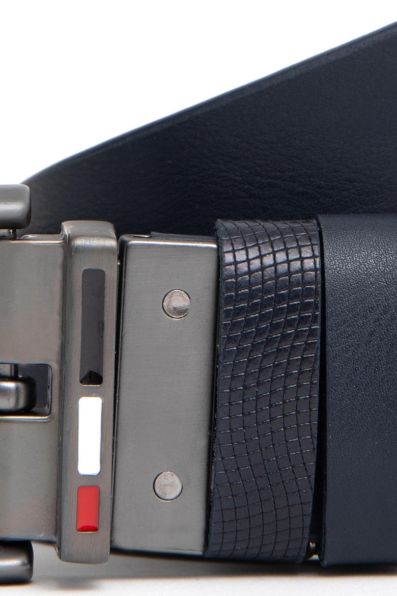 Erkek Çift Taraflı Lacivert Kemer - 50294702018