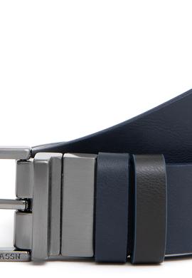 Erkek Çift Taraflı Lacivert Kemer - 50294704009