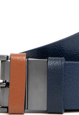 Erkek Çift Taraflı Lacivert Kemer - 50294696003