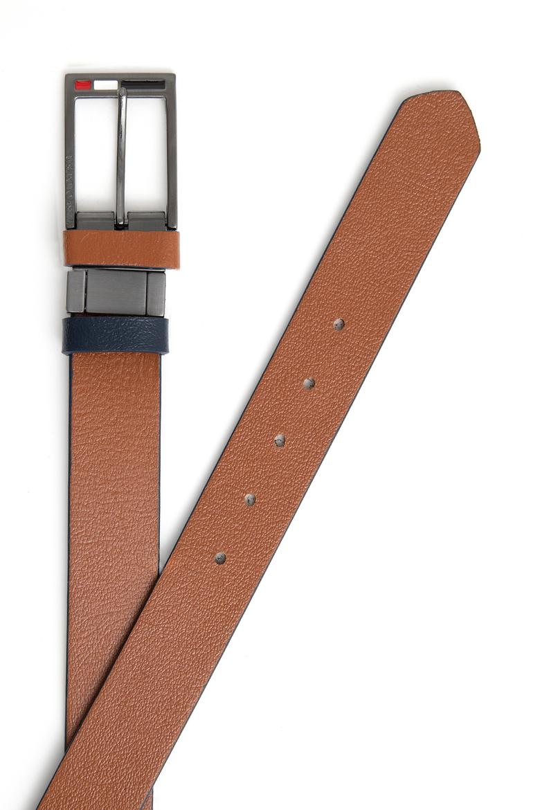 Erkek Çift Taraflı Lacivert Kemer - 50294696003