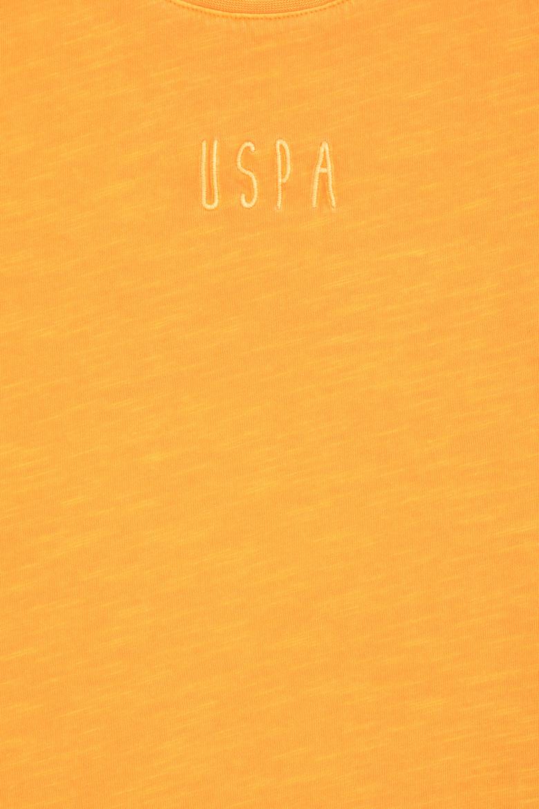 Erkek Çocuk Turuncu Bisiklet Yaka Tişört - 50279594027