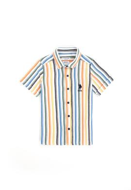 Erkek Çocuk Lacivert Kısa Kollu Gömlek - 50283882022