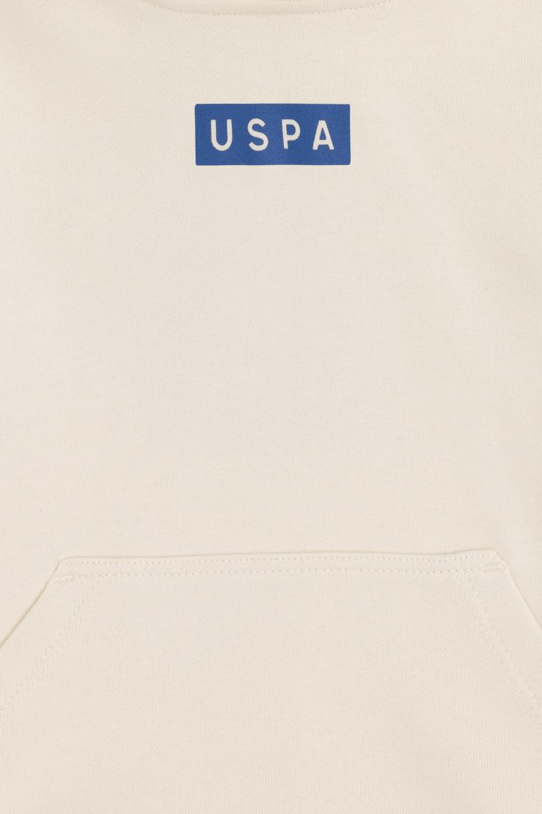 Erkek Çocuk Krem Kapüşonlu Sweatshirt - 50293515039