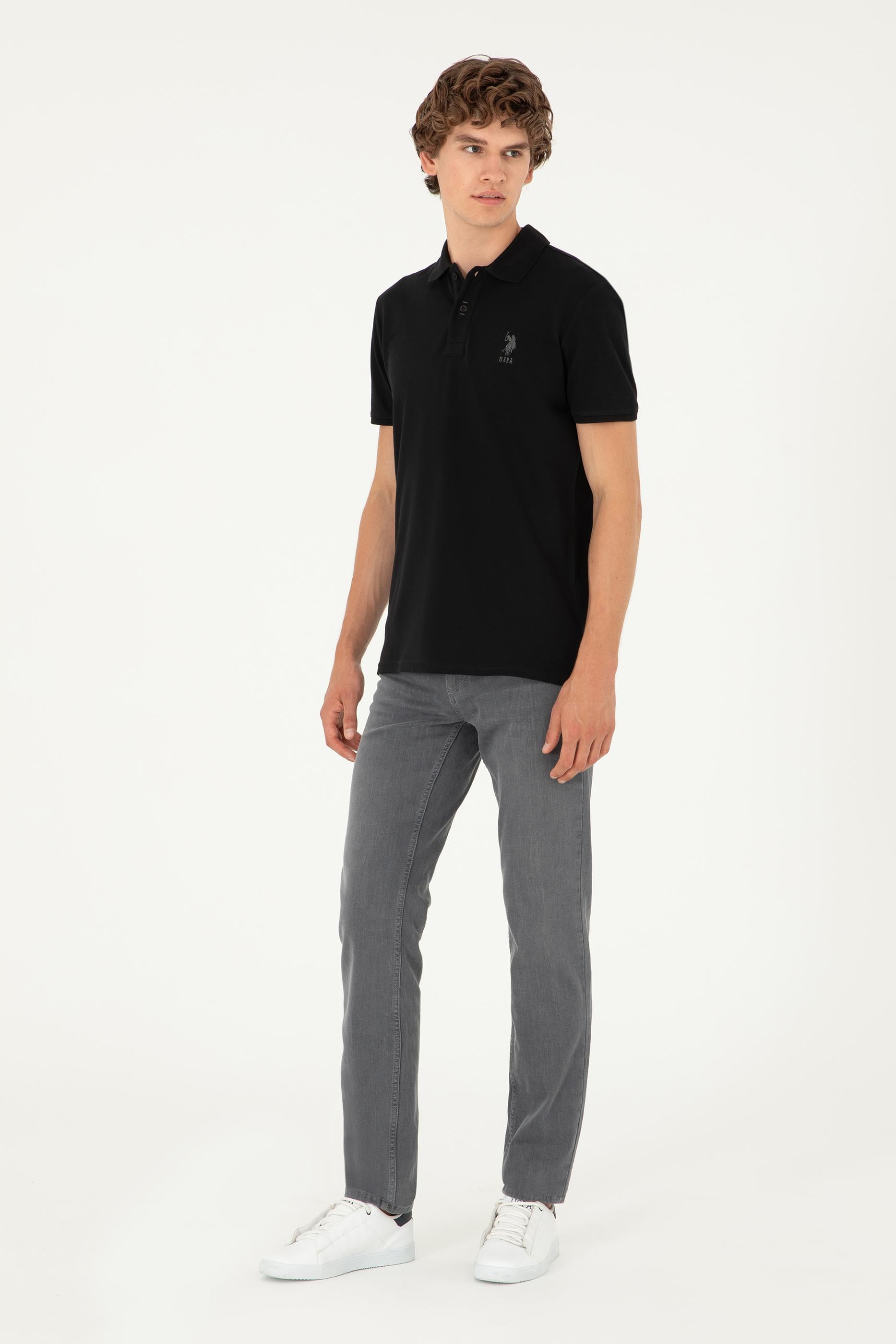 Erkek Siyah Basic Tişört