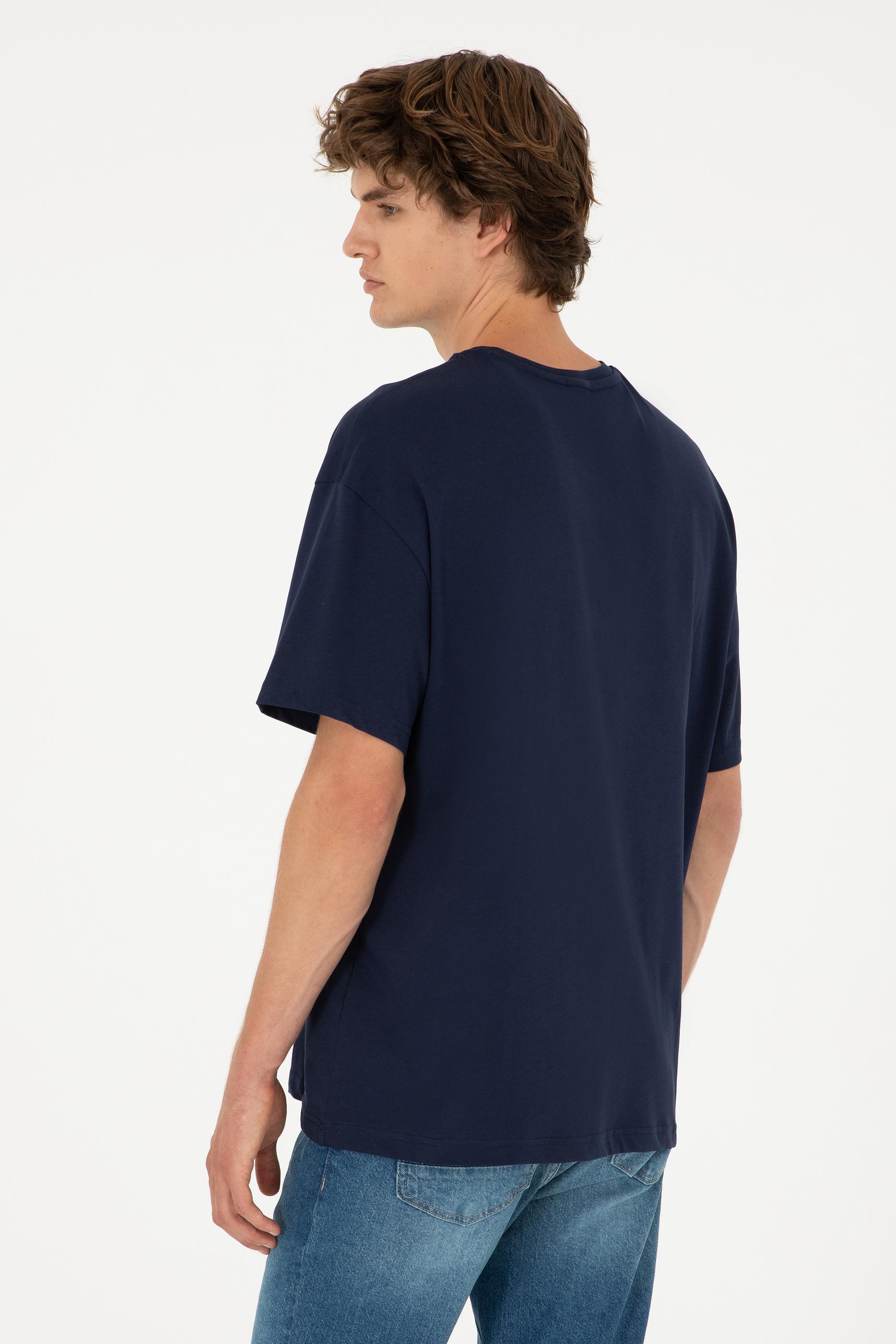 Erkek Lacivert Tişört