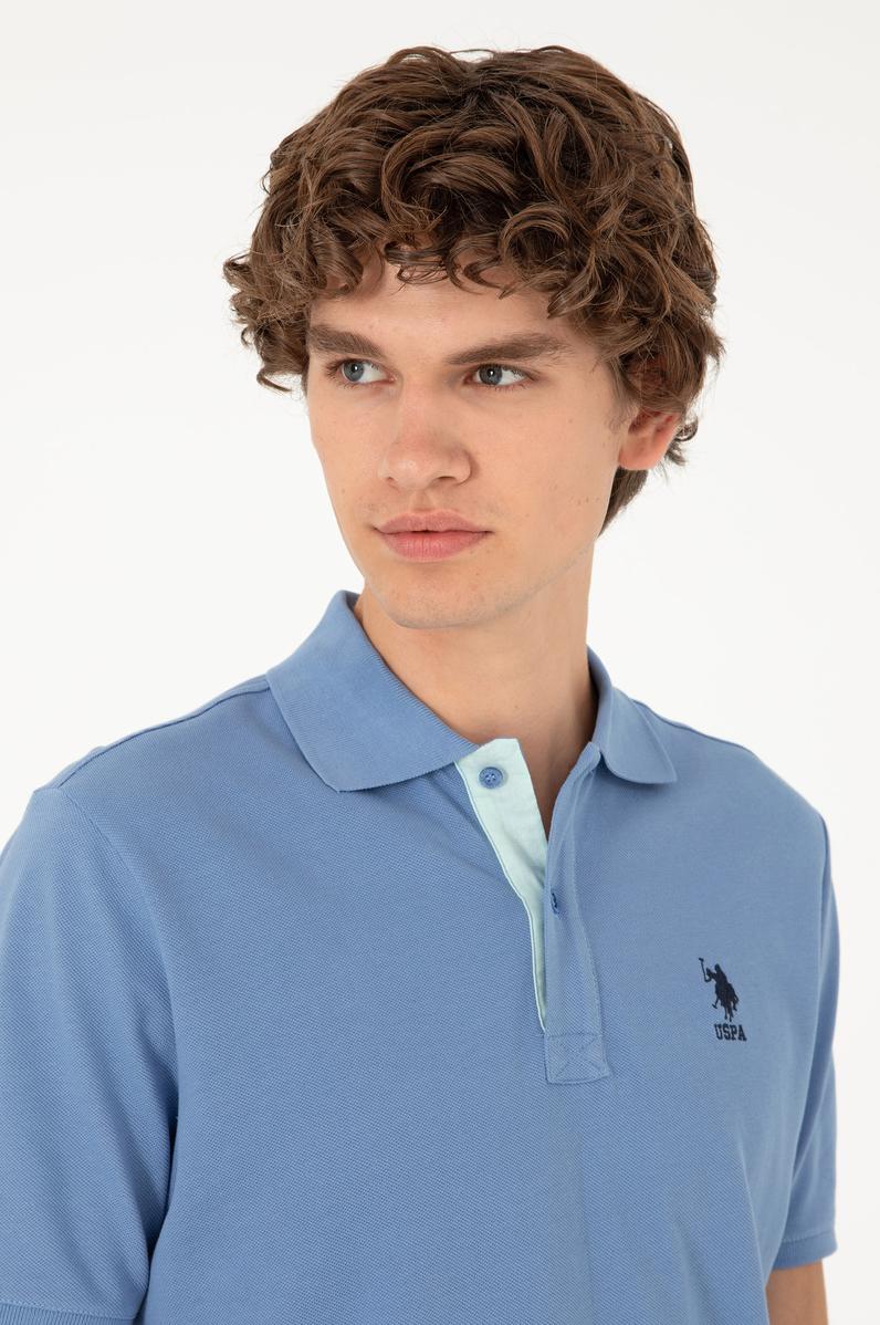 Erkek Saks Basic Tişört