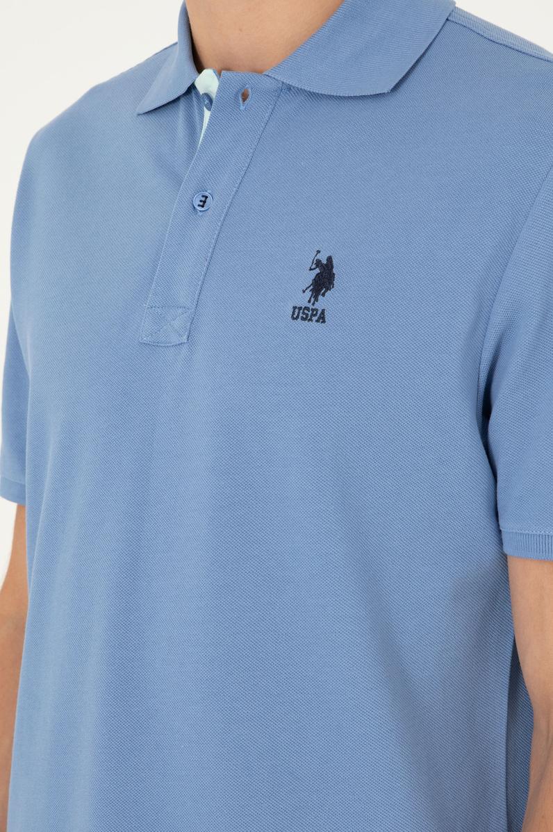 Erkek Saks Basic Tişört