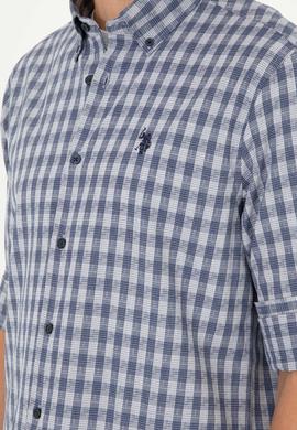 Erkek Lacivert Uzun Kollu Gömlek - 50288662006