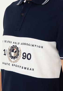 Erkek Regular Fit Polo Yaka Lacivert Tişört - 50281562001