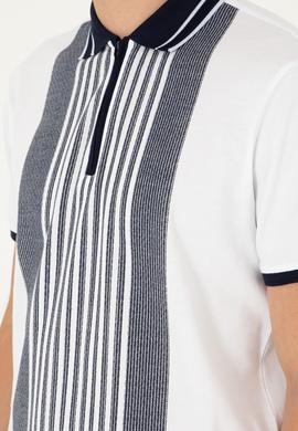 Erkek Oversize Fit Bisiklet Yaka Beyaz Tişört - 50281926007