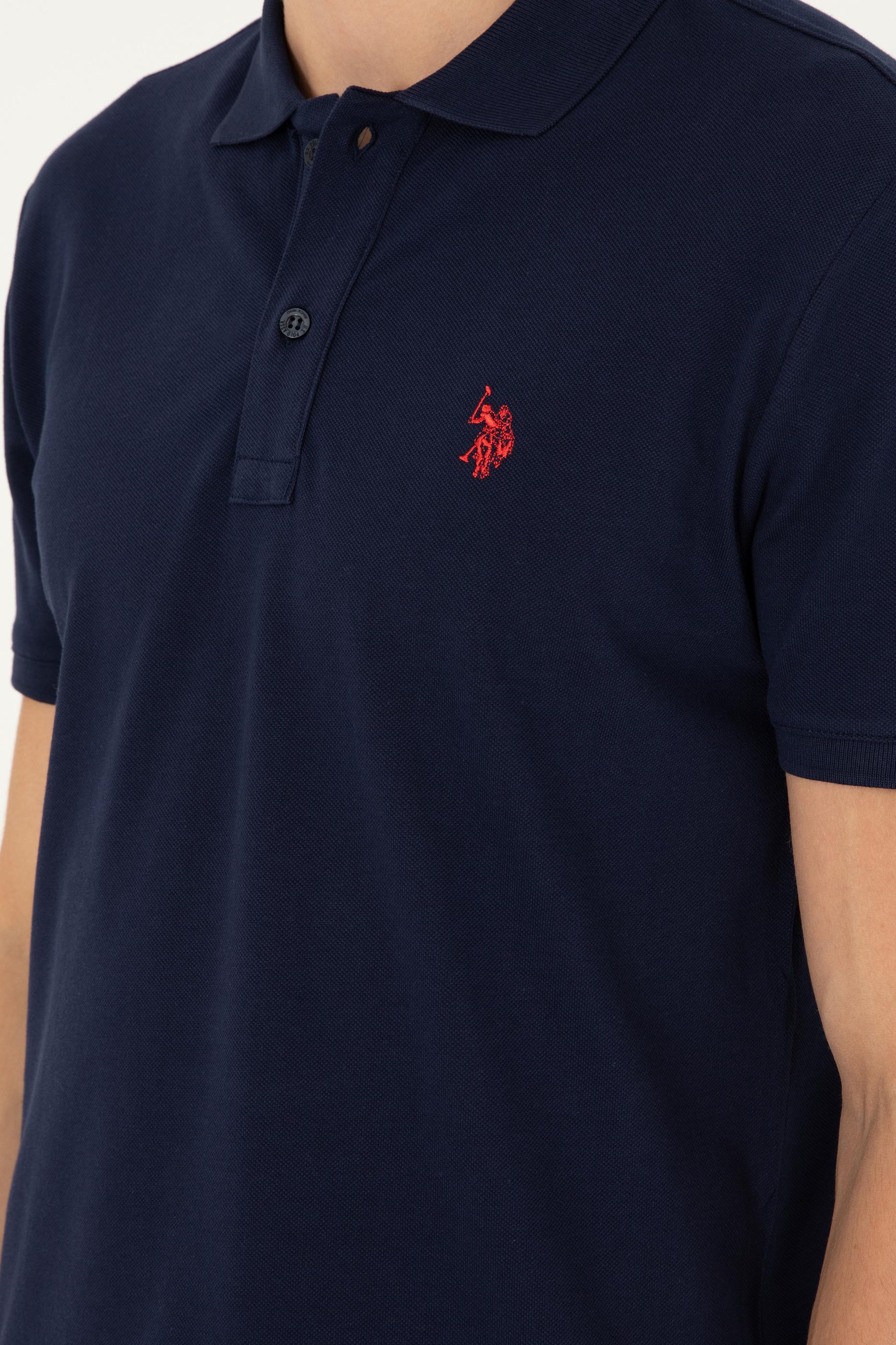 Erkek Lacivert Basic Tişört