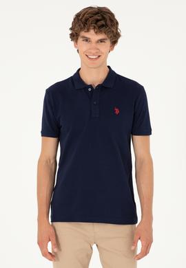 Erkek Lacivert Basic Tişört - 50294223057